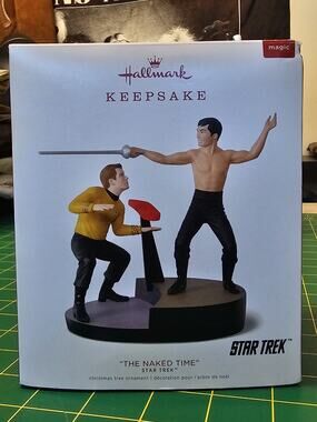 2018 HALLMARK STAR TREK THE NAKED TIME ORNAMENT MAGIC SOUND